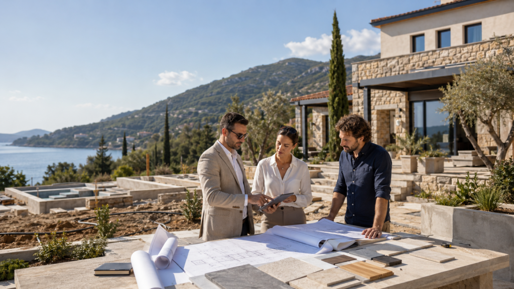 IDAVESTA proje ve saha koordinasyonu ile villa uygulama süreci