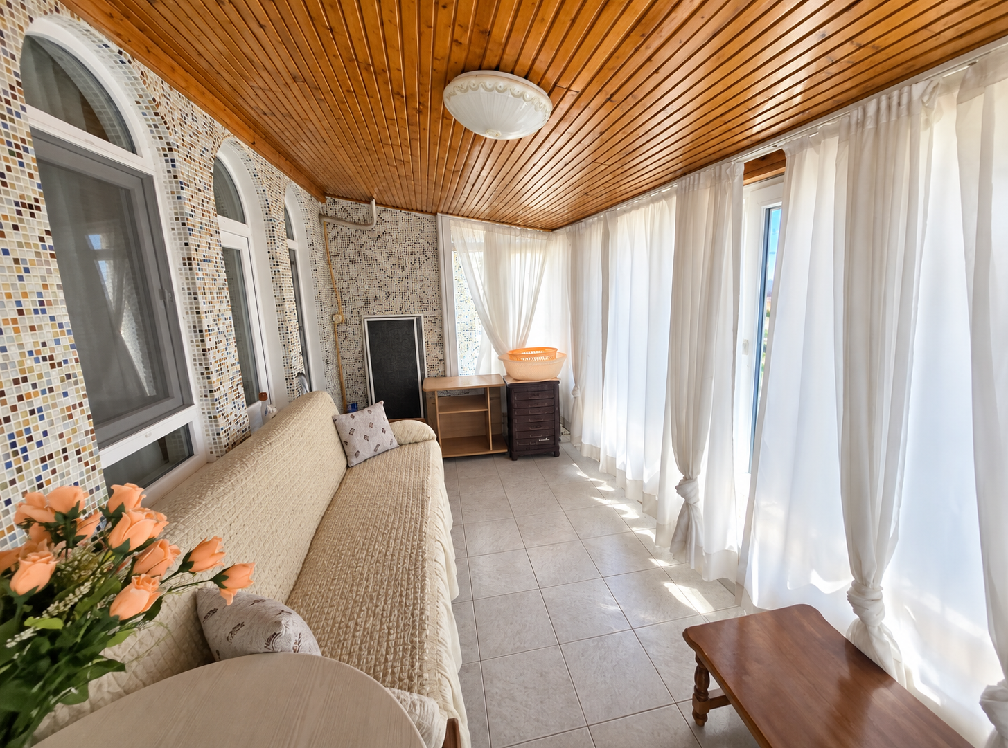 Teras ve kış bahçesi düzenleme — öncesi